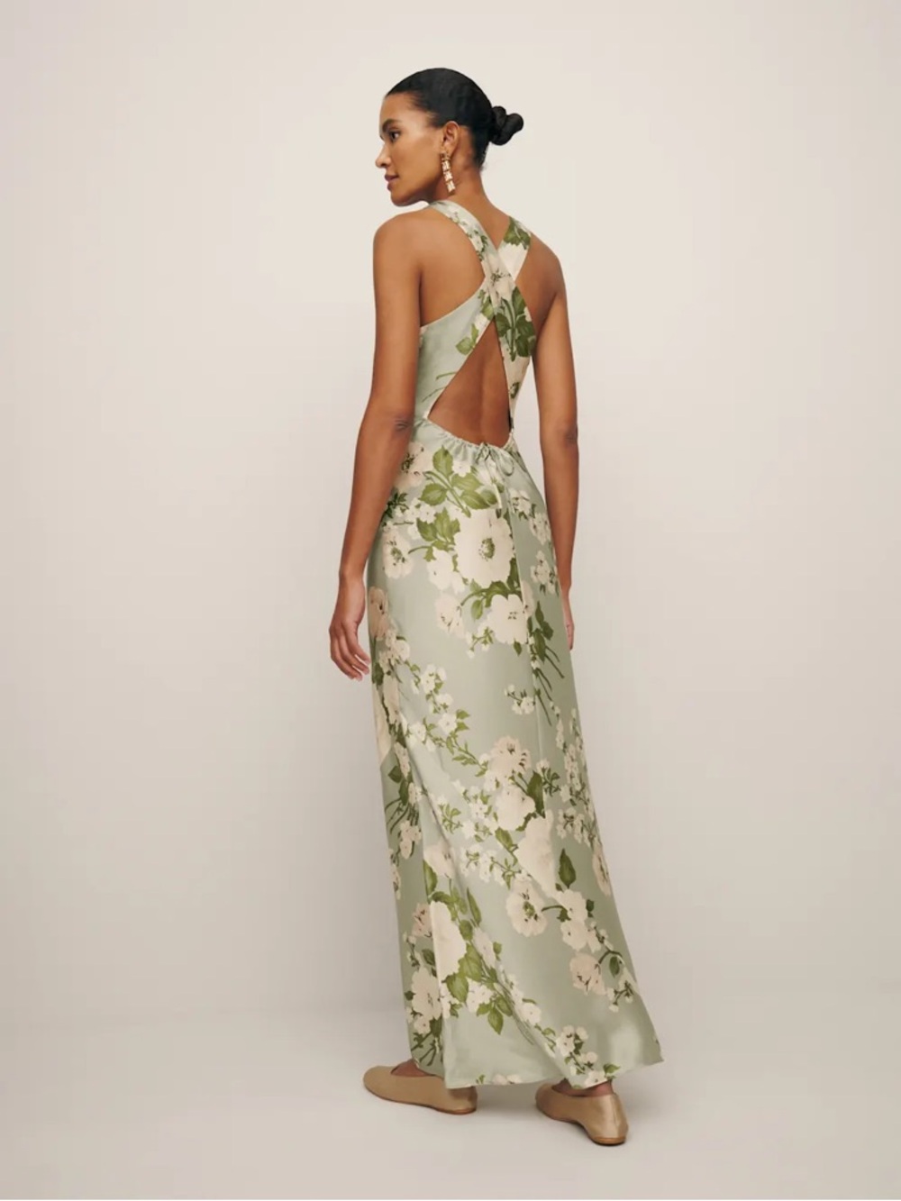 Reformation Anaiis Silk Dress - Picture 3 of 5